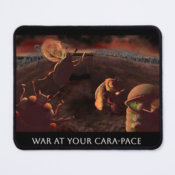 Item preview, War At Your Cara-pace 2026 Cover designed and sold by ClumsyPillbug.