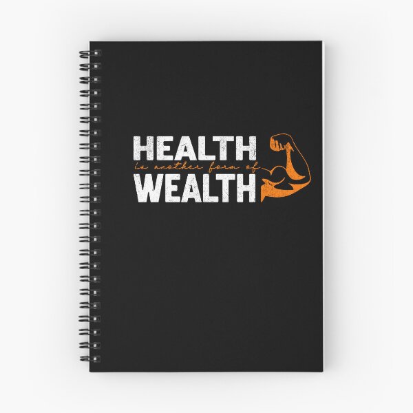 Item preview, Health Is Wealth Life Inspirational Health-Concise Design designed and sold by AppearoStudio.
