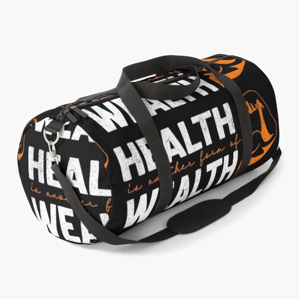 Item preview, Health Is Wealth Life Inspirational Health-Concise Design designed and sold by AppearoStudio.