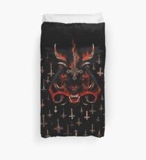 LUCIFER CRUCIFIXATION Duvet Cover