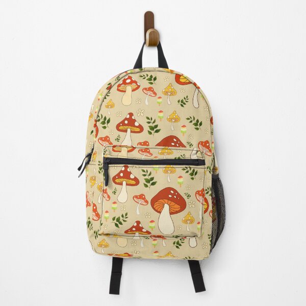 Item preview, Vintage Toadstool Botanical Pattern designed and sold by ArtivoNest.