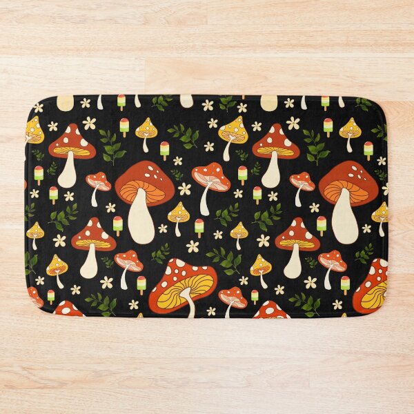 Item preview, Vintage Toadstool Botanical Pattern designed and sold by ArtivoNest.