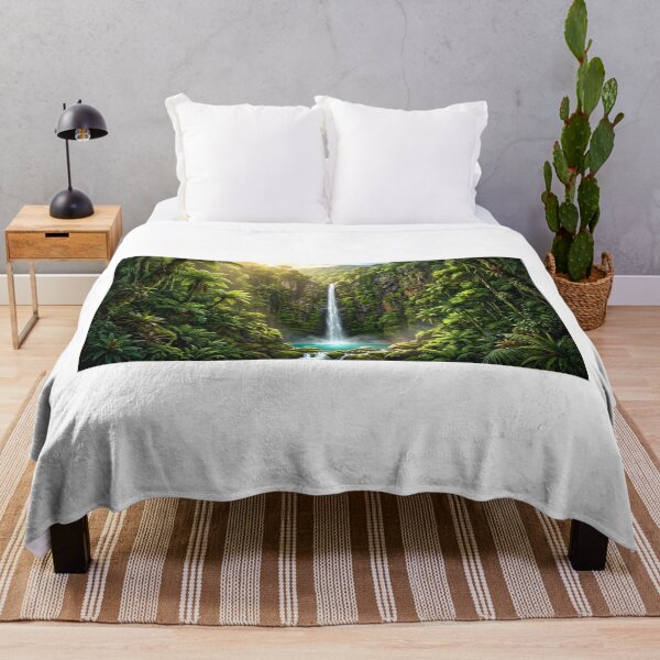 Item preview, Sacred Waterfall — Rainforest Blessing designed and sold by Hawaii26.