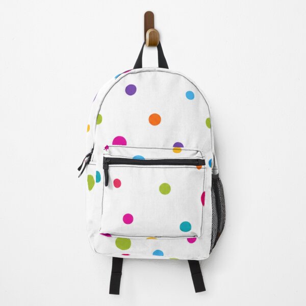 Item preview, Colorful Crazy Polka Dots – Playful Kids Rainbow Pattern designed and sold by HO•Designs.