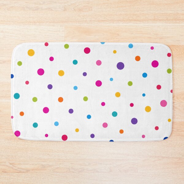 Item preview, Colorful Crazy Polka Dots – Playful Kids Rainbow Pattern designed and sold by HO•Designs.