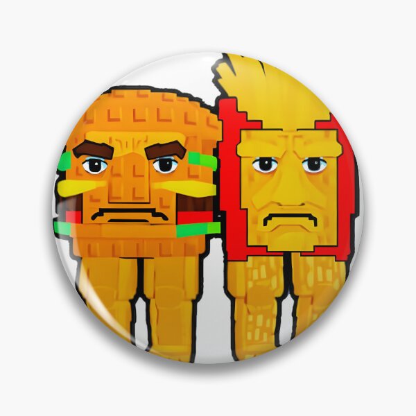 Item preview, Burguro & Fryuro Steal A Brainrot – Funny Cartoon Meme T‑Shirt Design | ⭐⭐⭐⭐⭐ designed and sold by fullofbeans.
