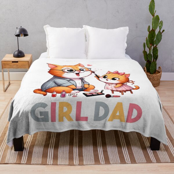 Item preview, Girl Dad Cute Cat Mom Daughter Makeup designed and sold by SoyLamderma.