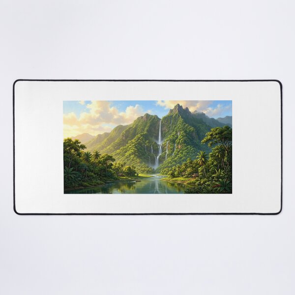 Item preview, Sacred Waterfall — Rainforest Blessing designed and sold by Hawaii26.
