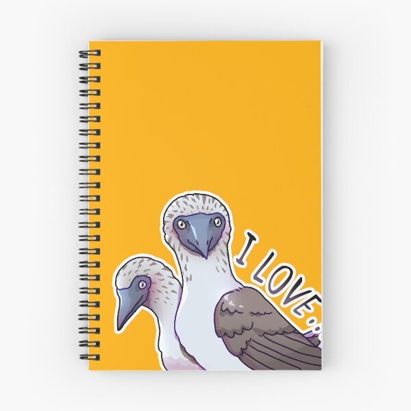 Item preview, “I Love…” — Blue Boobies (the birds) | Biology Pun Sticker designed and sold by Song-of-Anemoia.