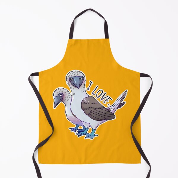 Item preview, “I Love…” — Blue Boobies (the birds) | Biology Pun Sticker designed and sold by Song-of-Anemoia.