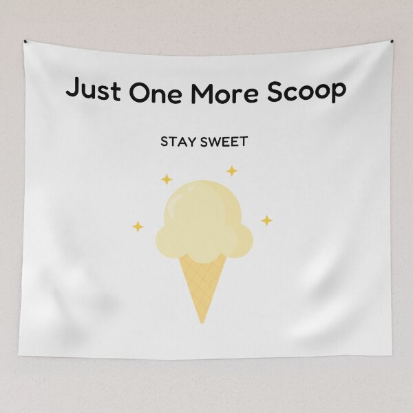 Item preview, Lindo cono de helado amarillo pastel con brillantina designed and sold by MathuraPresent.