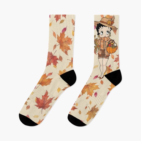 Item preview, Cozy Fall Betty Boop designed and sold by LyssasMindArt.