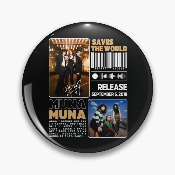 Item preview, Muna Band Save The World Album Tour Live designed and sold by Armenilove31.