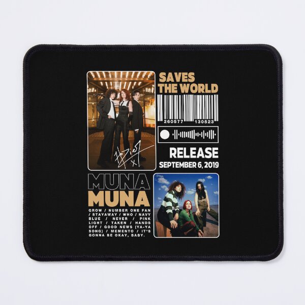 Item preview, Muna Band Save The World Album Tour Live designed and sold by Armenilove31.