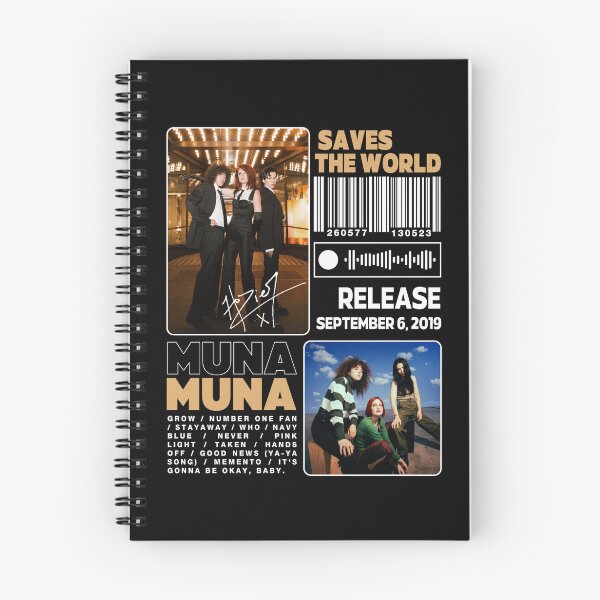 Item preview, Muna Band Save The World Album Tour Live designed and sold by Armenilove31.