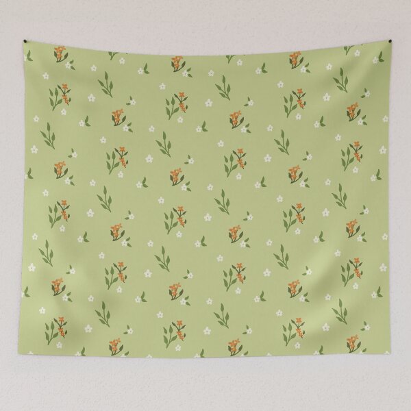 Item preview, Sweet Sprigs - Dainty Autumn Botanical Floral Pattern designed and sold by VenusandMoon.