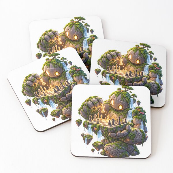 Item preview, Floating Fantasy Island Sticker – Magical Sky Kingdom & Adventure Art designed and sold by GenZStickerHub1.