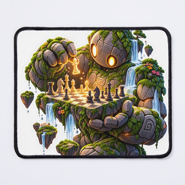 Item preview, Floating Fantasy Island Sticker – Magical Sky Kingdom & Adventure Art designed and sold by GenZStickerHub1.