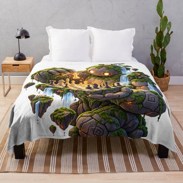 Item preview, Floating Fantasy Island Sticker – Magical Sky Kingdom & Adventure Art designed and sold by GenZStickerHub1.