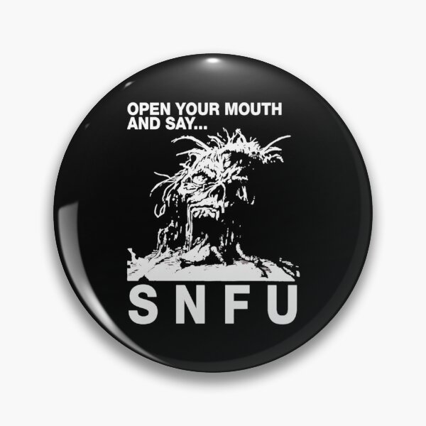 Item preview, THE SNFU BAND - OPEN YOUR MOUTH AND SAY designed and sold by GrimTeddySt.
