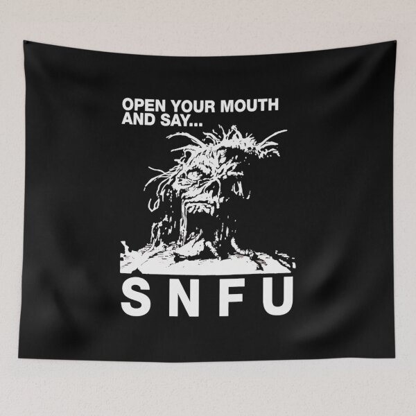 Item preview, THE SNFU BAND - OPEN YOUR MOUTH AND SAY designed and sold by GrimTeddySt.