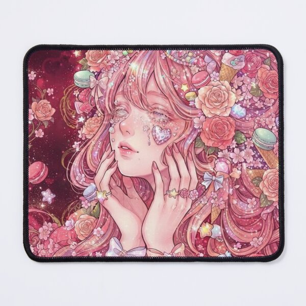 Item preview, Cosmic Sweet Dreams Fantasy Anime Portrait designed and sold by ArtivoNest.