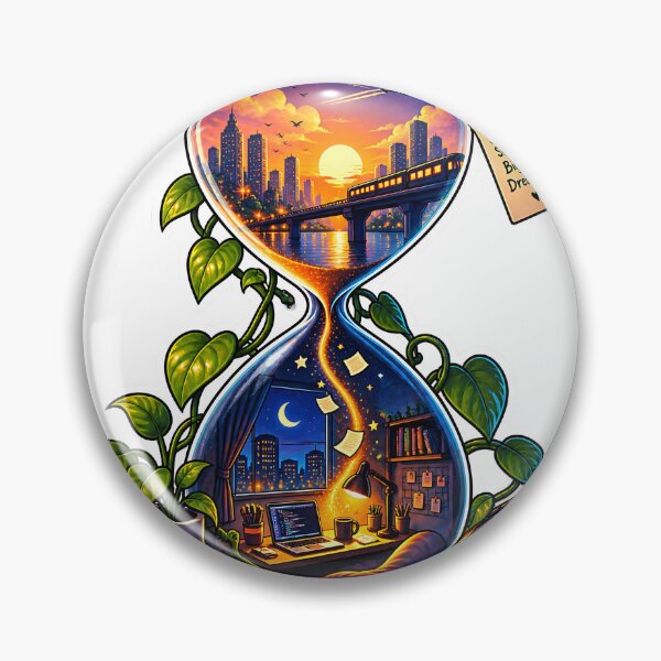 Item preview, Magical World in a Bottle Sticker – Tiny Fantasy Village & Cozy Adventure Art designed and sold by GenZStickerHub1.