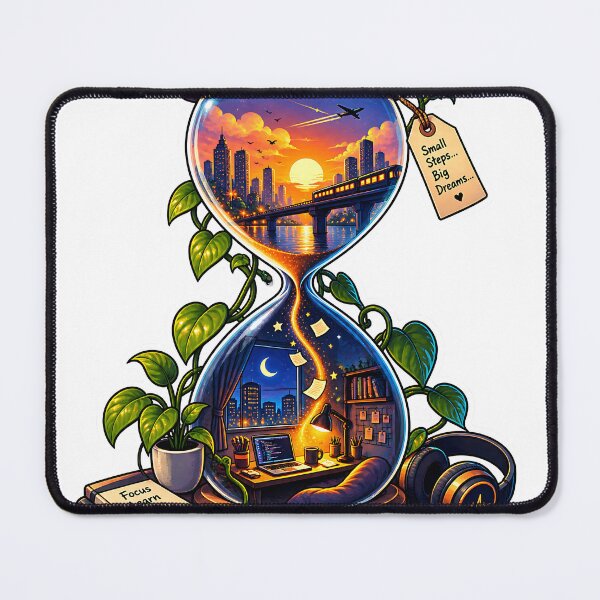 Item preview, Magical World in a Bottle Sticker – Tiny Fantasy Village & Cozy Adventure Art designed and sold by GenZStickerHub1.