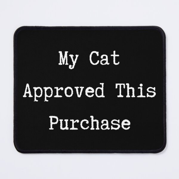 Item preview, My Cat Approved This Purchase — Funny Typewriter Cat Tee designed and sold by Dbm Teeverse.