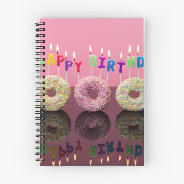 Item preview, Happy Birthday Candles on Doughnuts designed and sold by assaf.