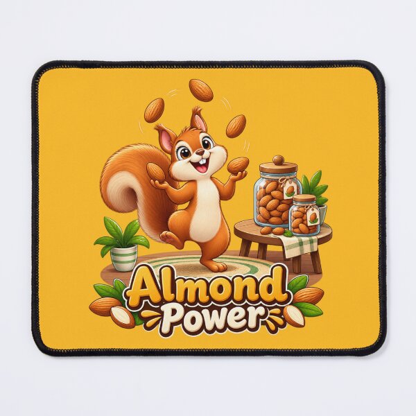 Item preview, Almond Power Squirrel designed and sold by TriStudio.