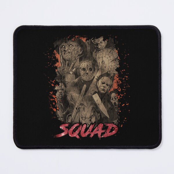 Item preview, Dark Slasher Squad Red Horror Villains Graphic designed and sold by Anselle.