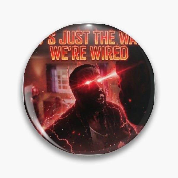 Item preview, Backrooms Meme It's Just The Way We're Wired designed and sold by HelloISellStuf1.