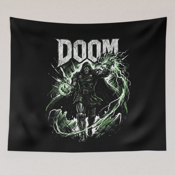 Item preview, Vintage Doctor Doom designed and sold by HokutoKaiStore.