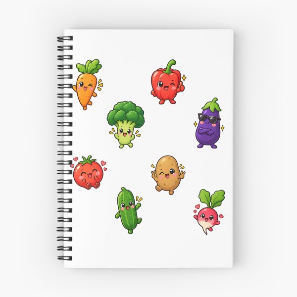 Item preview, Cute Kawaii Vegetables designed and sold by odkocreative.