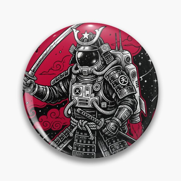 Item preview, Samurai Astronaut  designed and sold by GingerLabz.