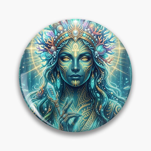 Item preview, Guardian of Lemuria — Crystal Queen, Ancient Wisdom from the Deep designed and sold by Hawaii26.