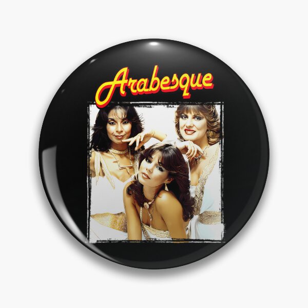 Item preview, Arabesque Disco Band Sandra Ann Lauer Vintage 80s Pop designed and sold by RakeshPatelArt.