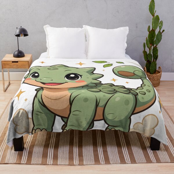 Item preview, Cute Kawaii Ankylosaurus Dinosaur Sticker designed and sold by ChibiPCStudio.