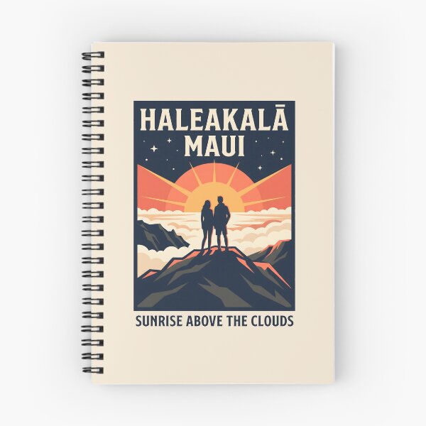 Item preview, Haleakala Sunrise - Hawaii Travel Vintage Travel Badge designed and sold by SplashTastic.