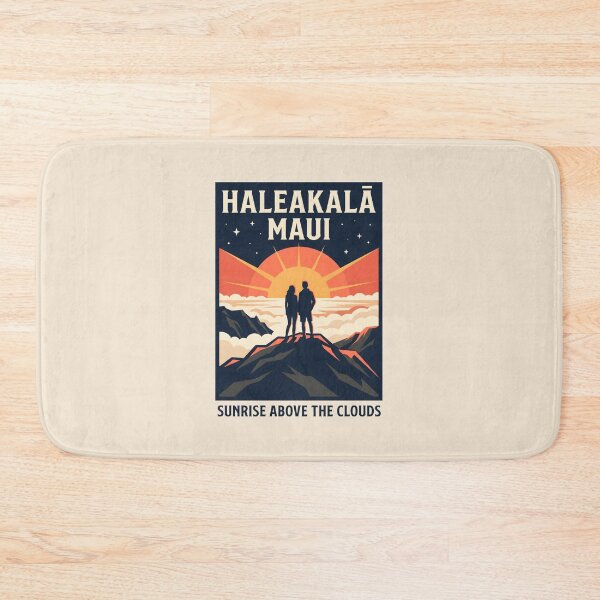 Item preview, Haleakala Sunrise - Hawaii Travel Vintage Travel Badge designed and sold by SplashTastic.