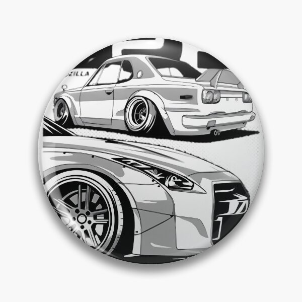 Item preview, Nissan Gtr Godzilla Mashup – Epic Japanese Car & Monster Design | ⭐⭐⭐⭐⭐ designed and sold by RomArtiePR.