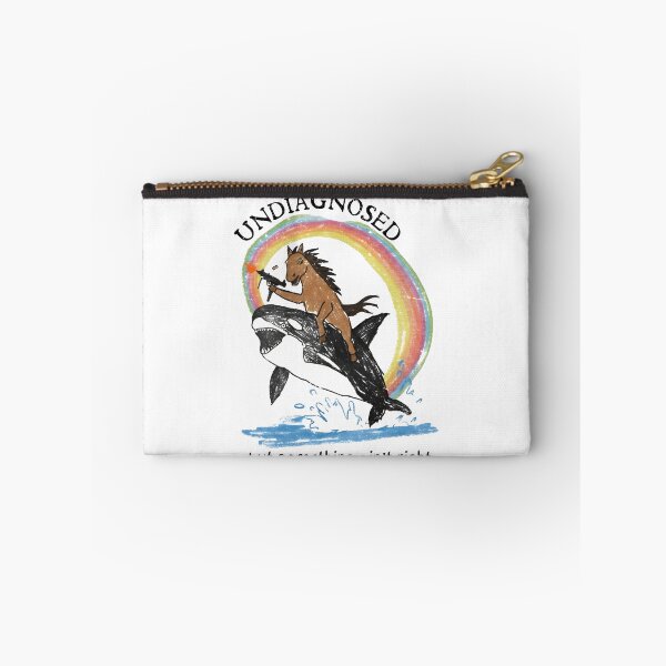 Item preview, Undiagnosed But Something Aint Right Funny Horse Rainbow Design designed and sold by cogiaovuong.