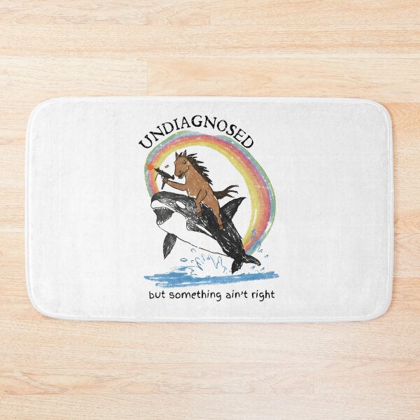 Item preview, Undiagnosed But Something Aint Right Funny Horse Rainbow Design designed and sold by cogiaovuong.