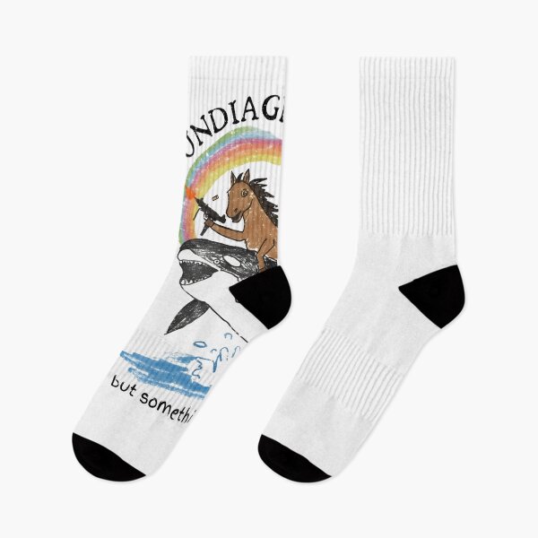 Item preview, Undiagnosed But Something Aint Right Funny Horse Rainbow Design designed and sold by cogiaovuong.