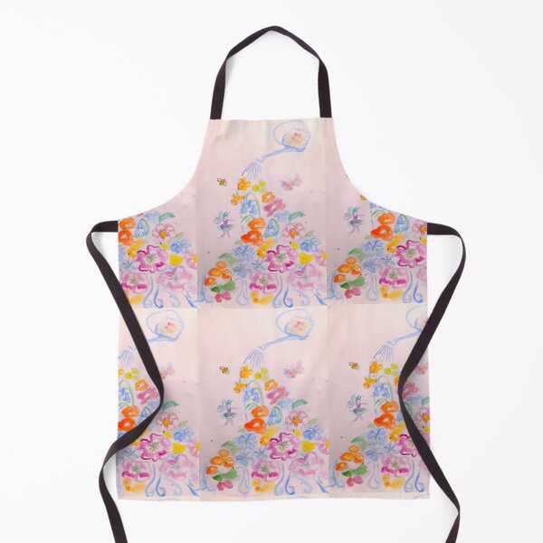 Item preview, Watering Can Pouring Out Flowers Watercolour Painting designed and sold by Sarah  Rajkotwala.