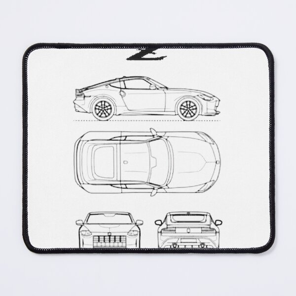Item preview, Nissan Z Z Blueprint | ⭐⭐⭐⭐⭐ designed and sold by RomArtiePR.