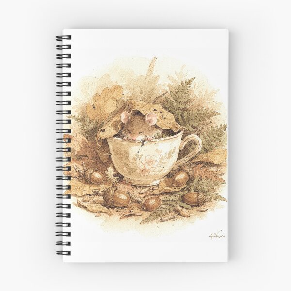 Item preview, Dormouse Napping in a Teacup designed and sold by PictorialWhimsy.