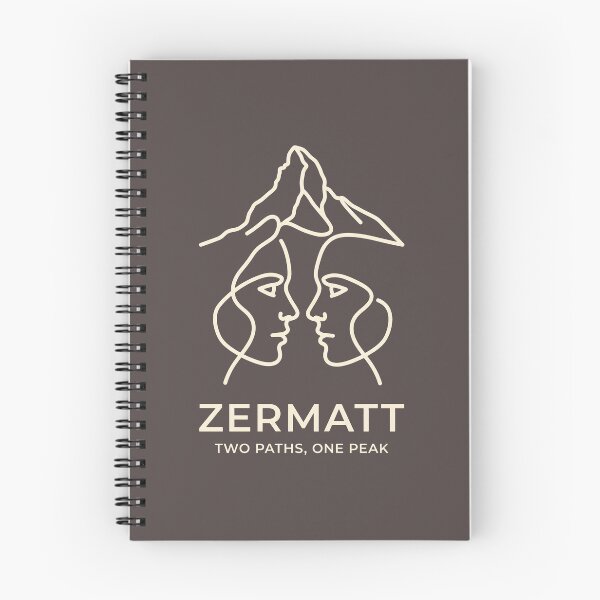 Item preview, Zermatt Switzerland - Alpine Hiking One Line Art designed and sold by SplashTastic.