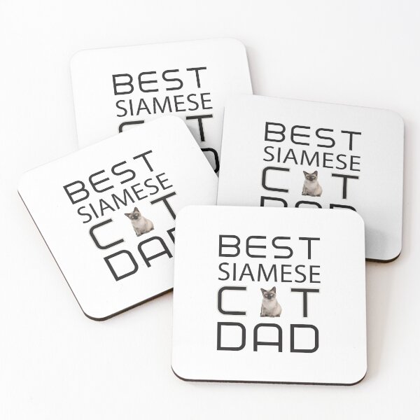 Item preview, Best Siamese Cat Dad Design designed and sold by SoyLamderma.